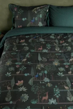 Pip Studio Kissenbezüge|Kissenbezug Alberi Dunkelgrun