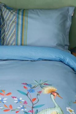 Pip Studio Kissenbezüge|Kissenbezug Flirting Birds Blau