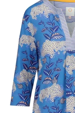 Pip Studio Kleider|Kleid Flora Firenze Kobalt