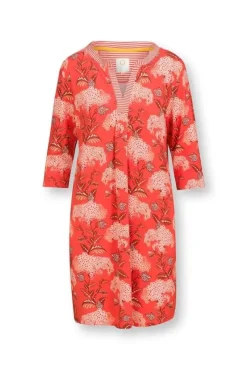 Pip Studio Kleider|Kleid Flora Firenze Koralle