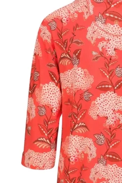 Pip Studio Kleider|Kleid Flora Firenze Koralle