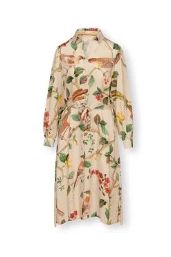 Pip Studio Nachthemden|Kleid Lange Armel Good Nightingale Sand