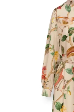 Pip Studio Nachthemden|Kleid Lange Armel Good Nightingale Sand