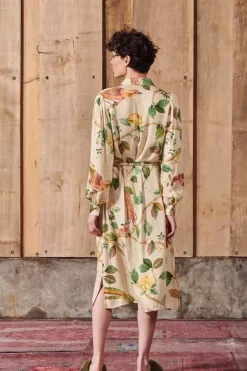 Pip Studio Nachthemden|Kleid Lange Armel Good Nightingale Sand