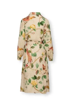 Pip Studio Nachthemden|Kleid Lange Armel Good Nightingale Sand