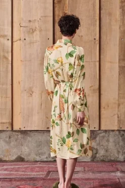 Pip Studio Nachthemden|Kleid Lange Armel Good Nightingale Sand