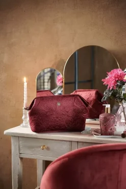 Pip Studio Kosmetiktasche|Kosmetiktasche Extra Gross Samt Quiltey Days