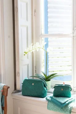 Pip Studio Kosmetiktasche|Kosmetiktasche Extra Gross Samt Quiltey Days