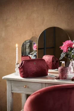 Pip Studio Kosmetiktasche|Kosmetiktasche Gross Samt Quiltey Days