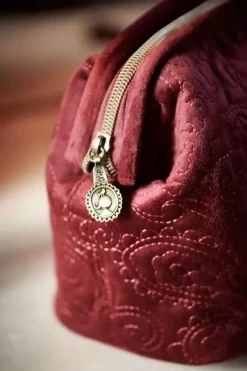 Pip Studio Kosmetiktasche|Kosmetiktasche Gross Samt Quiltey Days