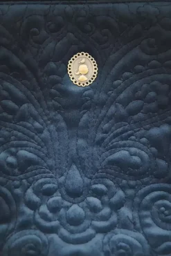 Pip Studio Kosmetiktasche|Kosmetiktasche Gross Samt Quiltey Days