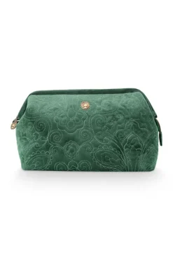 Pip Studio Beautycases|Kosmetiktasche Gross Samt Quiltey Days