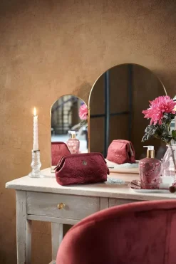 Pip Studio Kosmetiktasche|Kosmetiktasche Klein Samt Quiltey Days