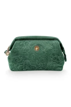 Pip Studio Kosmetiktasche|Kosmetiktasche Klein Samt Quiltey Days