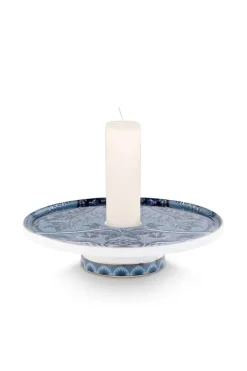 Pip Studio Kerzenhalter|Kyoto Festival Kerze Schale Blau 14Cm