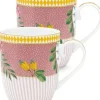 Pip Studio Kaffeetassen|La Majorelle Set/2 Tassen Klein Rosa
