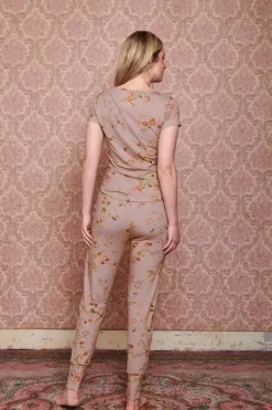 Pip Studio Hosen|Lange Hose Kawai Flower Hell