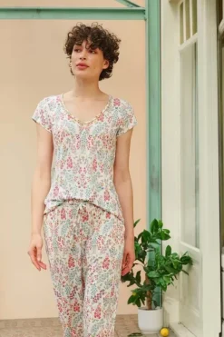 Pip Studio Strandmode|Lange Hose Primavera Weis