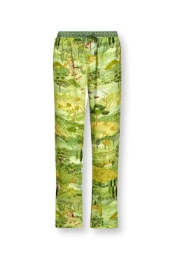 Pip Studio Strandmode|Lange Hose Toscana Grun