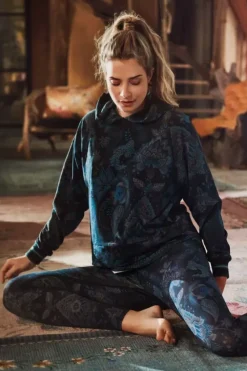 Pip Studio Leggings|Lange Sporthose Kyoto Festival Dunkel