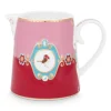 Pip Studio Milchkännchen|Love Birds Kanne Klein Rot/Rosa