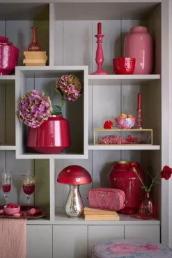 Pip Studio Grose Vasen|Metall Vase Dunkel 22 Cm