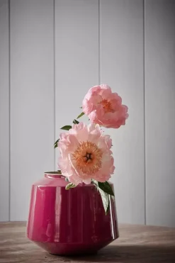 Pip Studio Grose Vasen|Metall Vase Dunkel 22 Cm