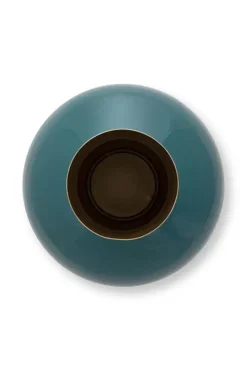 Pip Studio Grose Vasen|Metall Vase Dunkel 40 Cm
