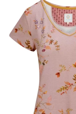 Pip Studio Nachthemden|Nachthemd Kurze Armeln Kawai Flower Hell