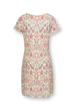 Pip Studio Nachthemden|Nachthemd Kurze Armeln Primavera Weis