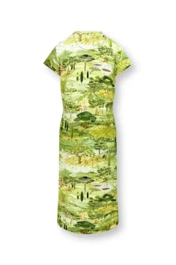 Pip Studio Nachthemden|Nachthemd Kurze Armeln Toscana Grun