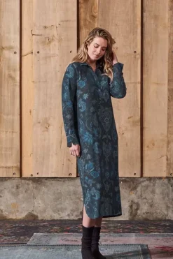 Pip Studio Nachthemden|Nachthemd Lange Armel Kyoto Festival Dunkel