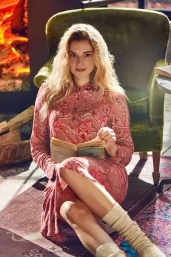 Pip Studio Nachthemden|Nachthemd Lange Armel Kyoto Festival Terra