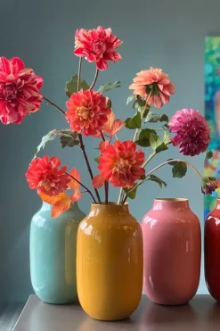 Pip Studio Grose Vasen|Ovale Metall Vase 30 Cm