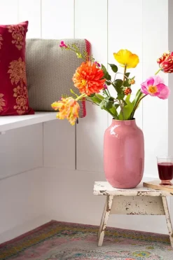 Pip Studio Grose Vasen|Ovale Metall Vase Old 30 Cm