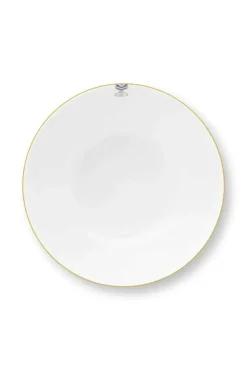 Pip Studio Schalen|Pip Chique Stripes Schale Rosa/Grun 15.5Cm