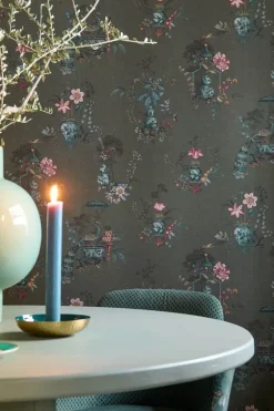 Pip Studio Vinyltapete|Chinese Porcelain Vinyltapete Dunkel