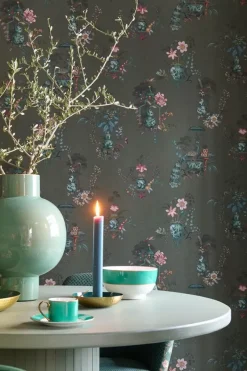 Pip Studio Vinyltapete|Chinese Porcelain Vinyltapete Dunkel