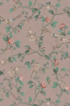 Pip Studio Vliestapete|Good Nightingale Vliestapete Mauve