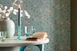 Pip Studio Vliestapete|Good Nightingale Vliestapete Petrol