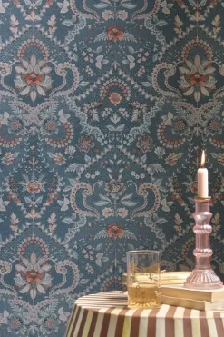 Pip Studio Vinyltapete|Saluti Vinyltapete Denim