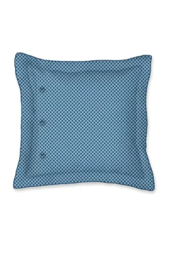 Pip Studio Zierkissen|Quadratisches Zierkissen Tokyo Bouquet Dunkel