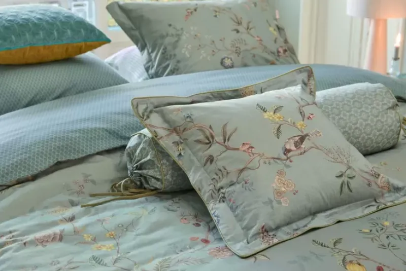 Pip Studio Bettkissen|Quadratisches Zierkissen Autunno Hell