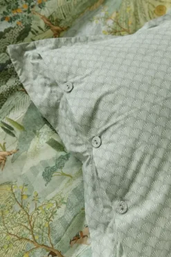 Pip Studio Zierkissen|Quadratisches Zierkissen Toscana Grun