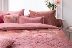 Pip Studio Zierkissen|Quadratisches Zierkissen Tokyo Bouquet /Terra