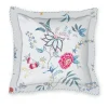 Pip Studio Bettkissen|Quadratisches Zierkissen Flower Festival