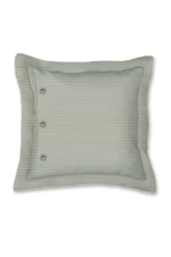 Pip Studio Zierkissen|Quadratisches Zierkissen Saluti Piccoli Grun