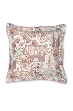 Pip Studio Bettkissen|Quadratisches Zierkissen Casa Di Pip Gebrochenes Weis