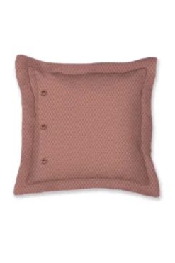 Pip Studio Bettkissen|Quadratisches Zierkissen Casa Di Pip Gebrochenes Weis