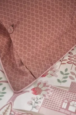 Pip Studio Bettkissen|Quadratisches Zierkissen Casa Di Pip Gebrochenes Weis